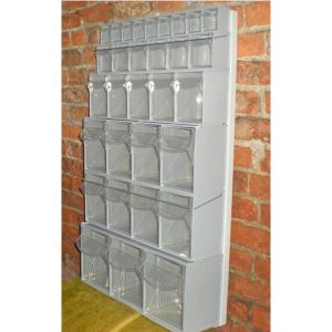 Complete Van Storage Tilt Bin Kit (41 compartments)