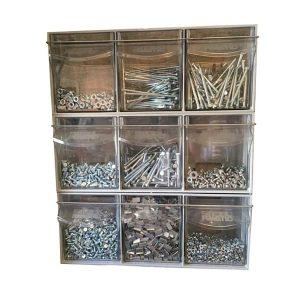 Complete Van Storage Tilt Bin Kit (9 compartments)